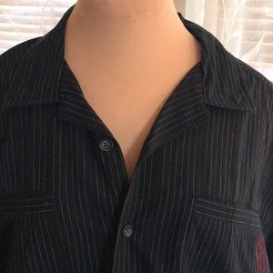 Harley-Davidson Men’s blank pin stripe shirt Sz XL